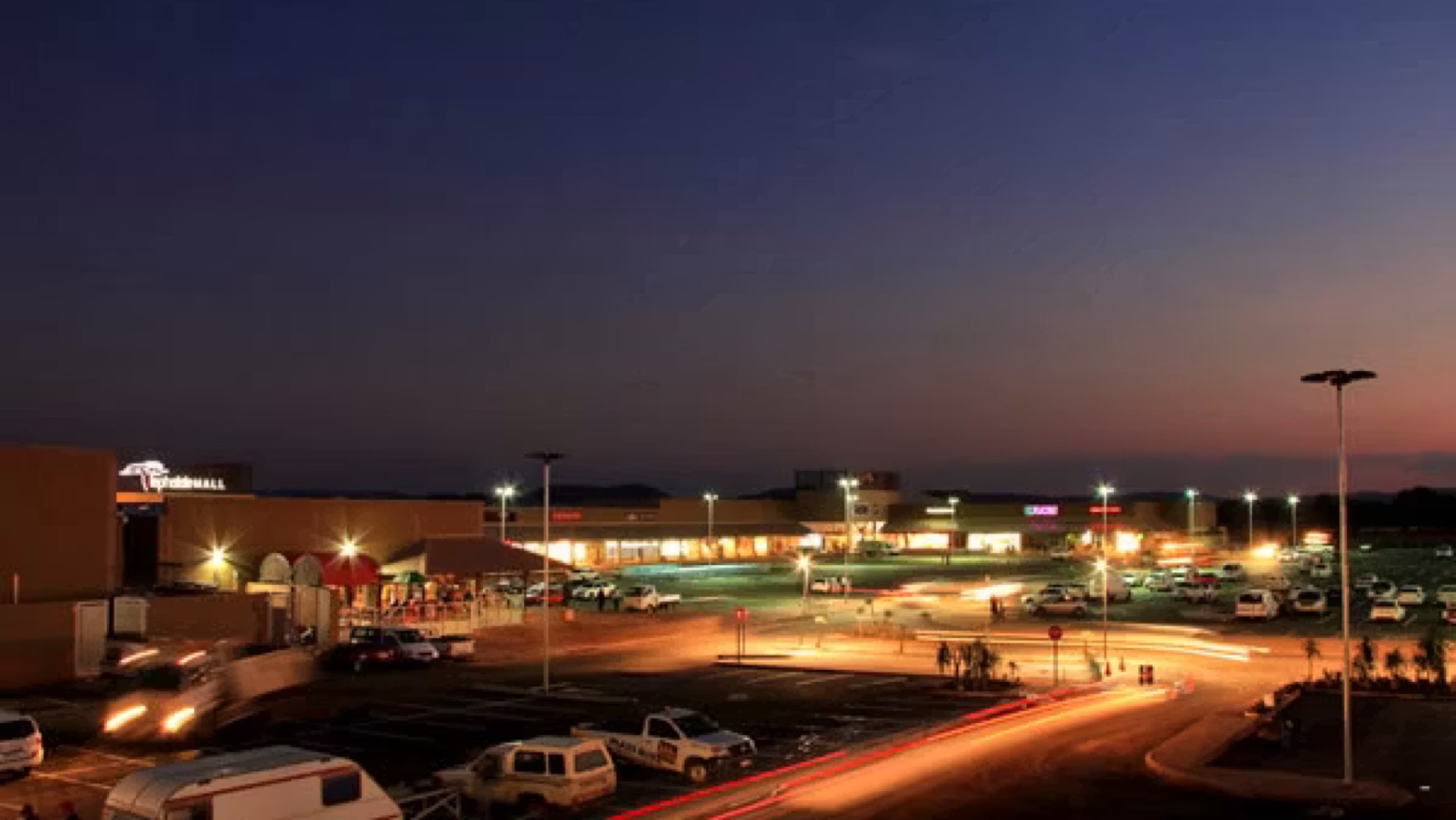 Lephalale Mall at dusk — Lephalale, Limpopo
